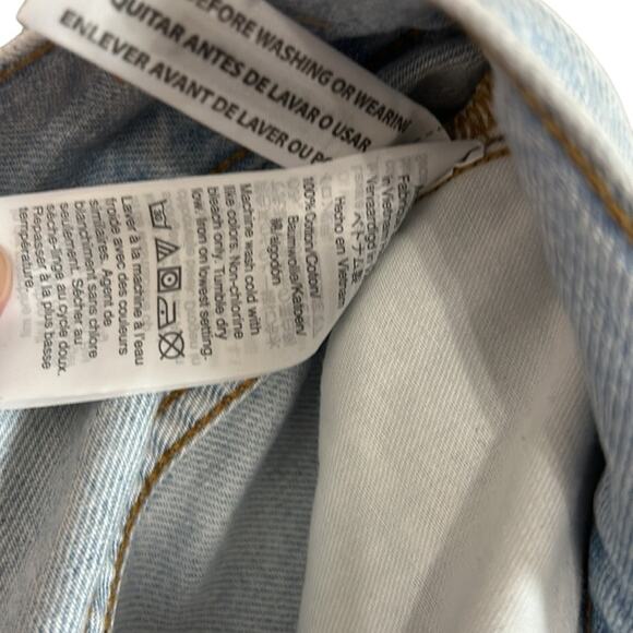 Madewell The Perfect Vintage Jean in Light Fitzgerald Wash Denim Jeans, Size 27 - Picture 5 of 9